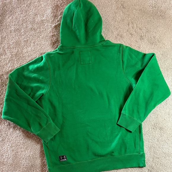 Under Armour Vibrant Green Men's Hoodie Size Large - Picture 7 of 7